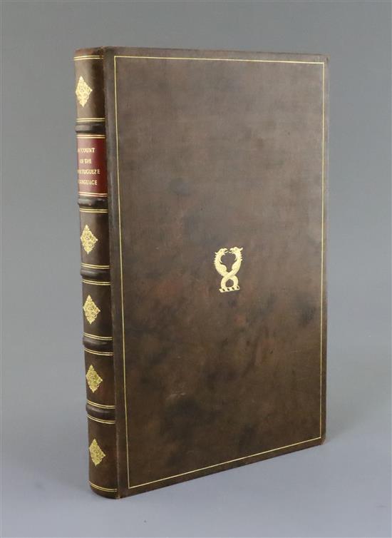 Justice, Alexander - A Compleat Account of the Portugueze Language,